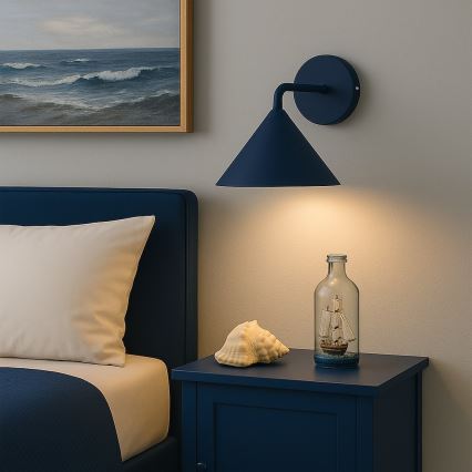 Applique murale CAPITAL 1xGX53/15W/230V bleue