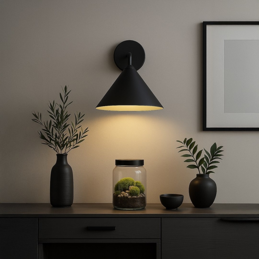 Applique murale CAPITAL 1xGX53/15W/230V noire