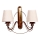 Applique murale CLASSIC 2xE27/40W/230V bronze/beige