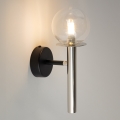 Applique murale DAISY 1xG9/12W/230V chrome brillant/noir/transparent