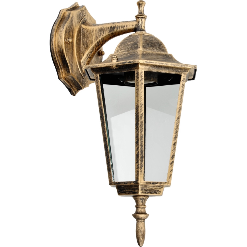 Applique murale d'extérieur 1xE27/60W/230V IP44 or
