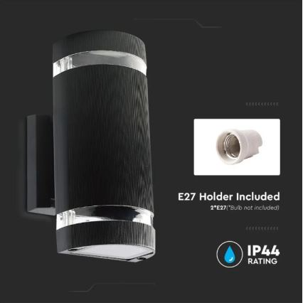 Applique murale d'extérieur 2xE27/60W/230V IP44
