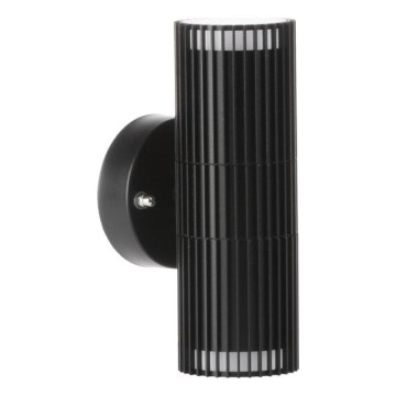 Applique murale d'extérieur à spots RADILO 2xGU10/11W/230V IP44 noire