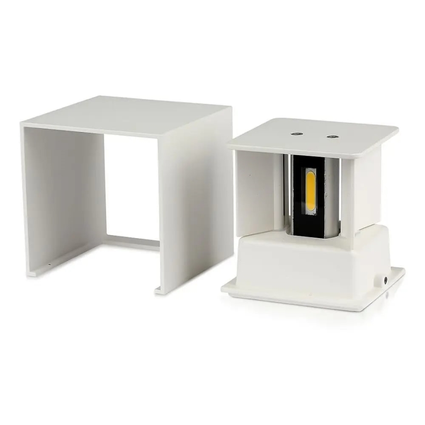 Applique murale d'extérieur LED/11W/230V 3000K IP65 blanc