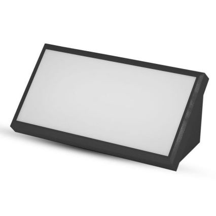 Applique murale d'extérieur LED/20W/230V 4000K IP65 noir