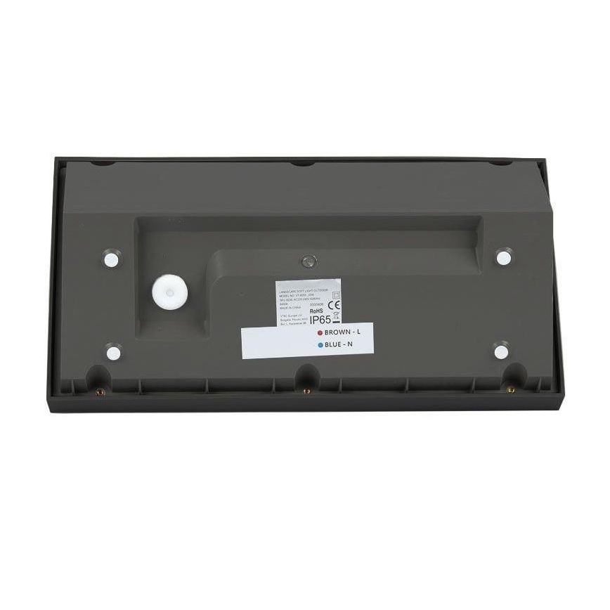 Applique murale d'extérieur LED/20W/230V 4000K IP65 noir