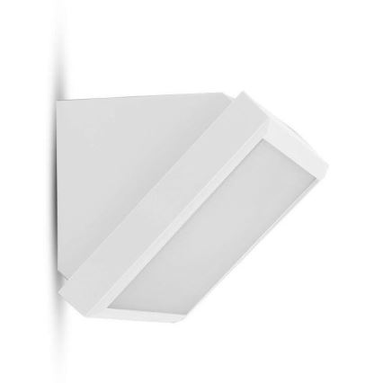 Applique murale d'extérieur LED/20W/230V 6400K IP65 blanc