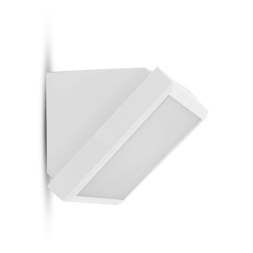 Applique murale d'extérieur LED/20W/230V 6400K IP65 blanc