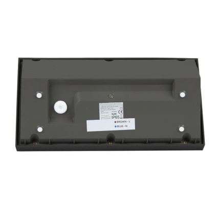 Applique murale d'extérieur LED/20W/230V 6400K IP65 noir