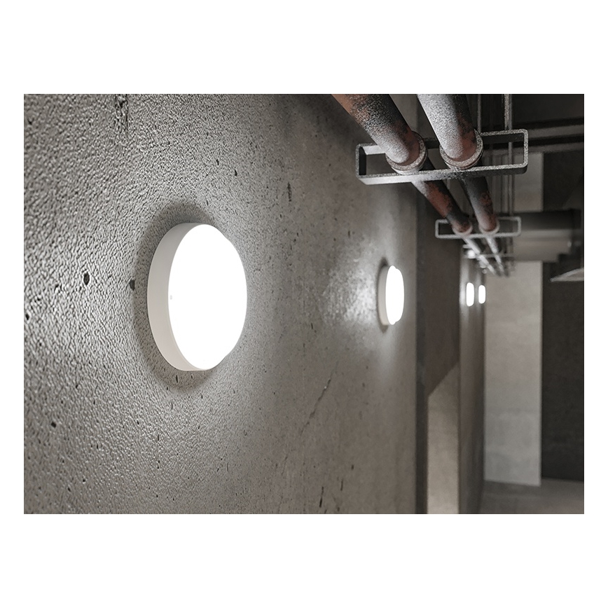 Applique murale d'extérieur LED/9W/230V IP54 blanche