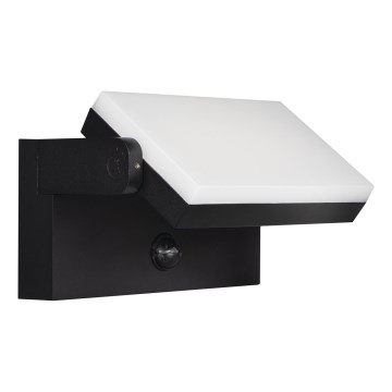 Applique murale d'extérieur LED avec détecteur de mouvement et capteur crépusculaire XERTO LED/20W/230V 3000/4000/6500K IP44 noir