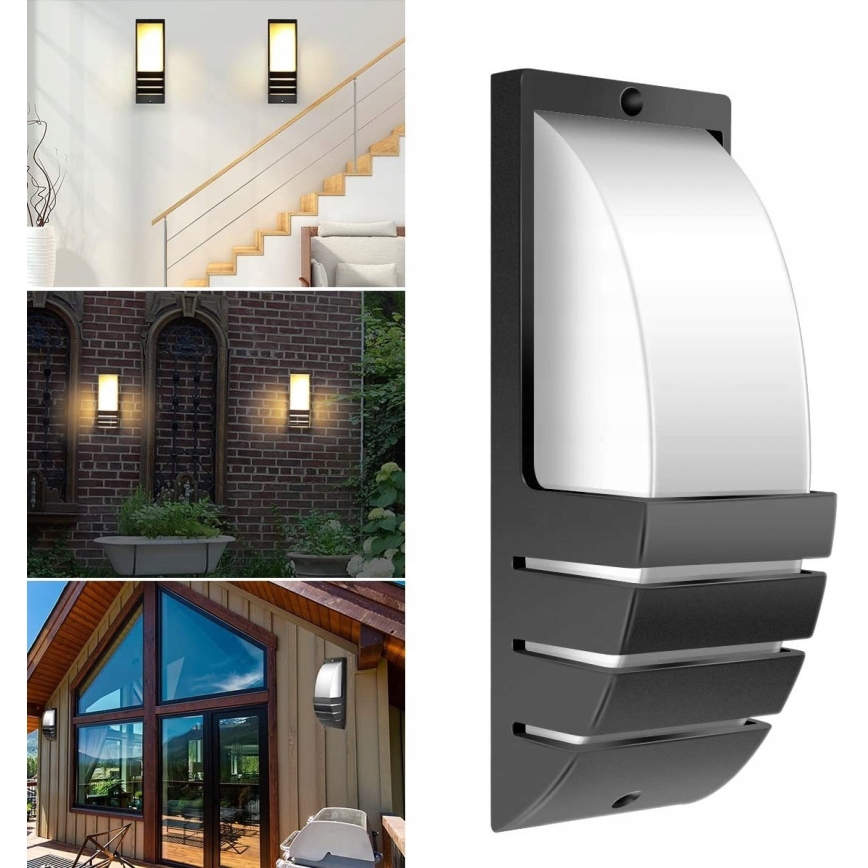 Applique murale d'extérieur NALANI 1xE27/18W/230V IP54