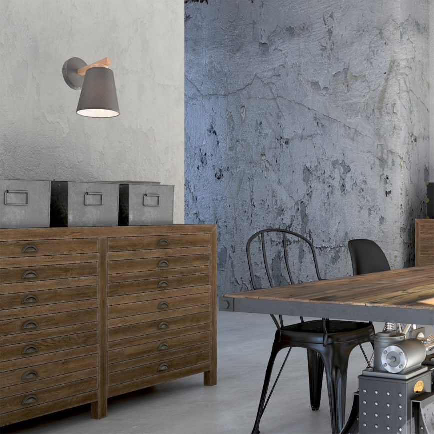 Applique murale ELLIE 1xE27/60W/230V - certifié FSC