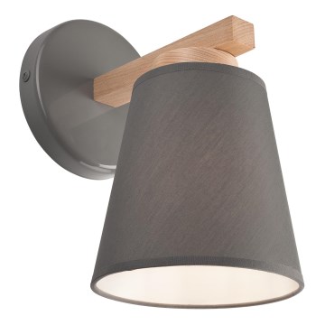 Applique murale ELLIE 1xE27/60W/230V hêtre