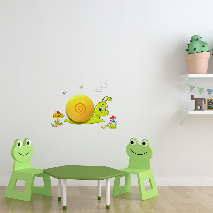 Applique murale enfant 1xLED/0,6W/3xAAA