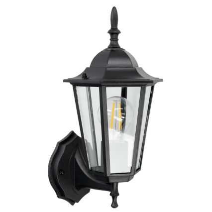 Applique murale extérieur 1xE27/60W/230V IP44 noir