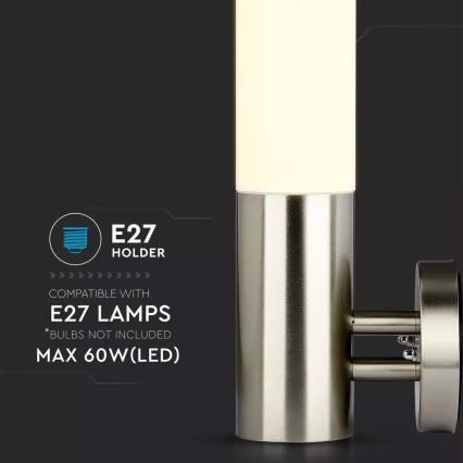 Applique murale extérieur 1xE27/60W/230V IP65