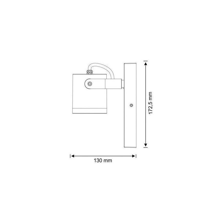 Applique murale extérieur PINO 1xGU10/10W/230V IP44