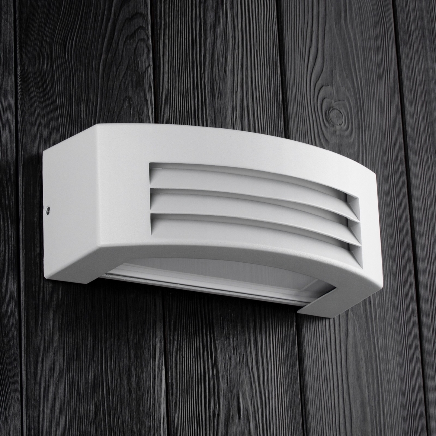 Applique murale extérieure 1xE27/14W/230V IP54 gris