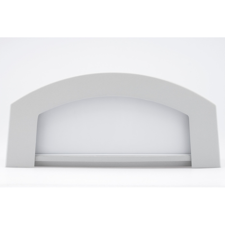 Applique murale extérieure 1xE27/14W/230V IP54 gris