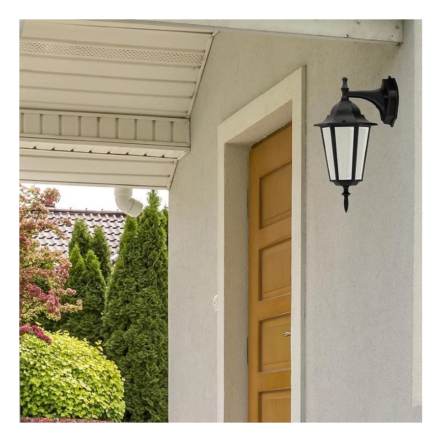 Applique murale extérieure 1xE27/20W/230V IP43 noir