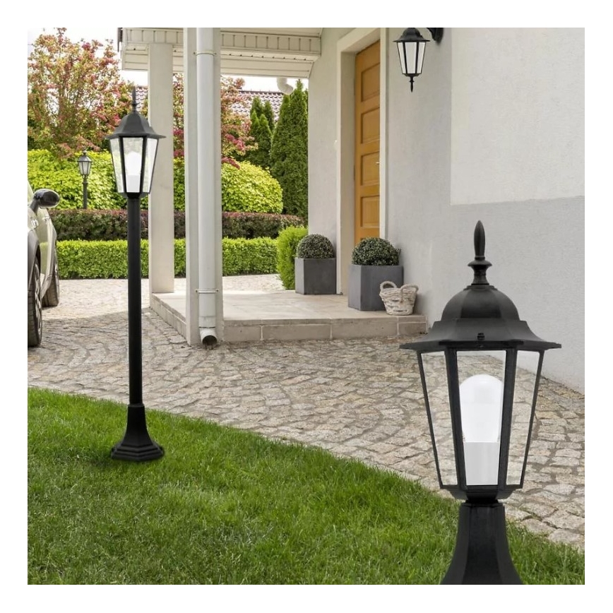 Applique murale extérieure 1xE27/20W/230V IP43 noir