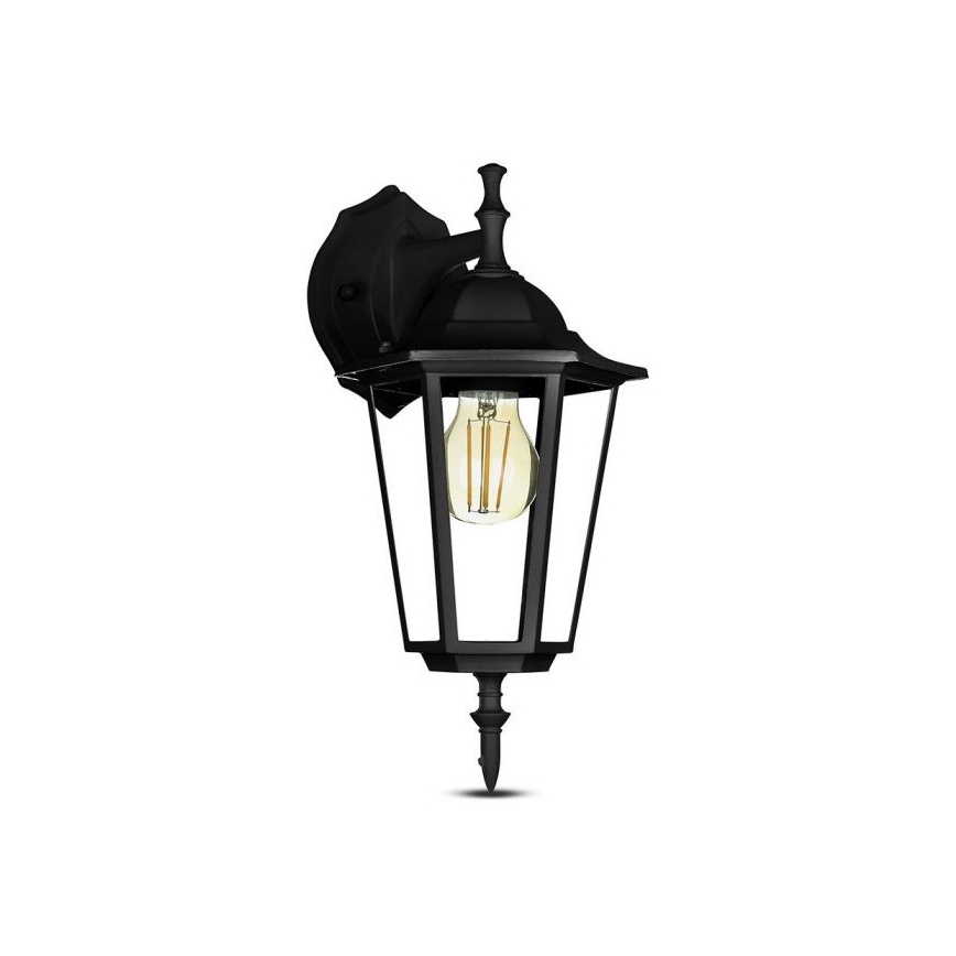 Applique murale extérieure 1xE27/40W/230V IP44 noir