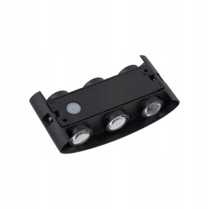 Applique murale extérieure ARROW 6xLED/1W/230V IP54 noir