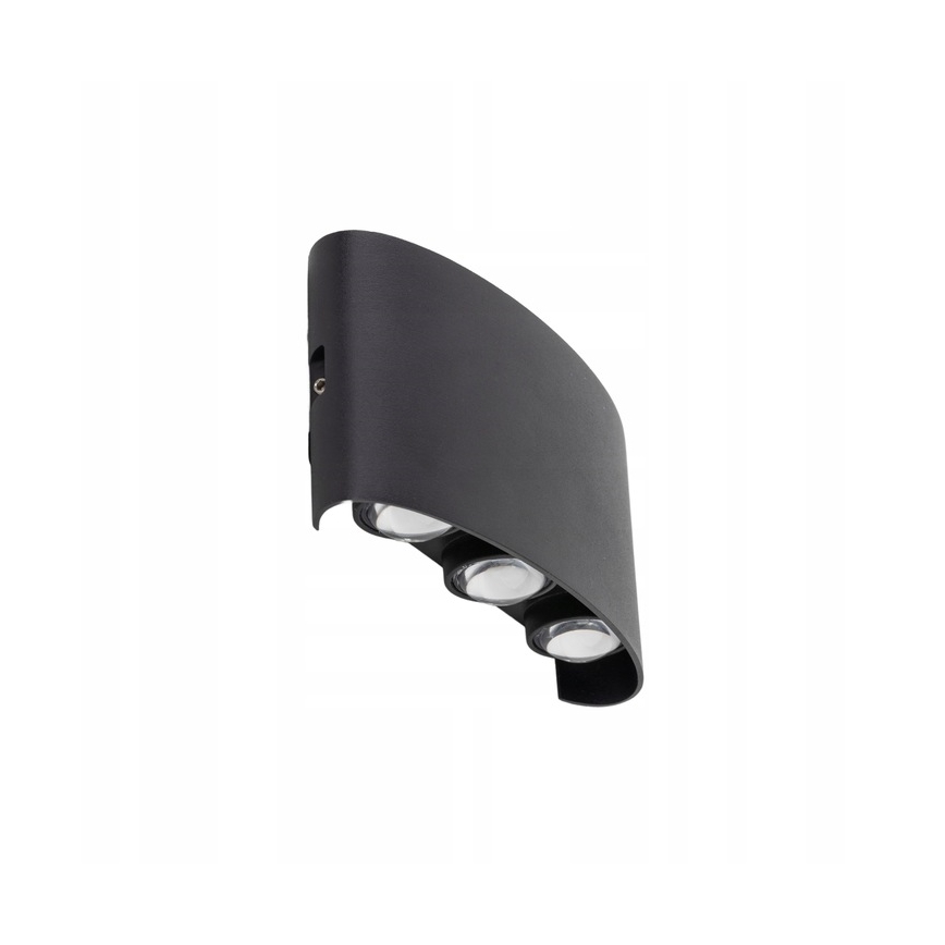 Applique murale extérieure ARROW 6xLED/1W/230V IP54 noir