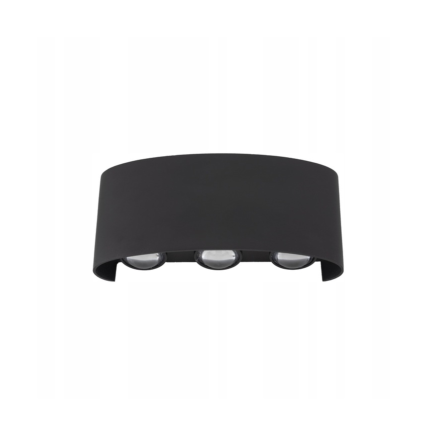 Applique murale extérieure ARROW 6xLED/1W/230V IP54 noir