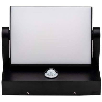 Applique murale extérieure avec détecteur LED/17W/230V 3000K IP65 noir