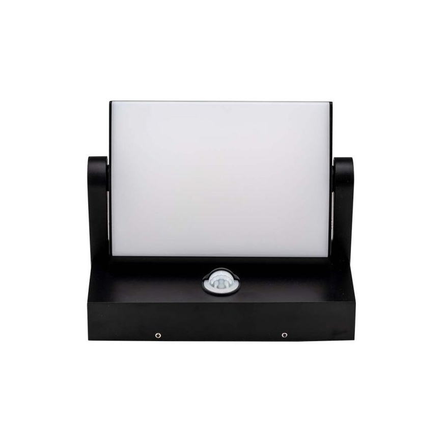 Applique murale extérieure avec détecteur LED/17W/230V 3000K IP65 noir