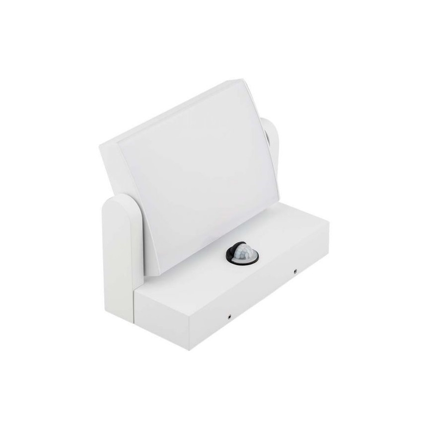 Applique murale extérieure avec détecteur LED/17W/230V 4000K IP65 blanc