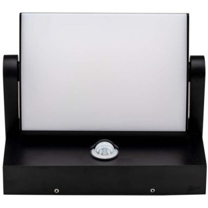 Applique murale extérieure avec détecteur LED/17W/230V 4000K IP65 noir