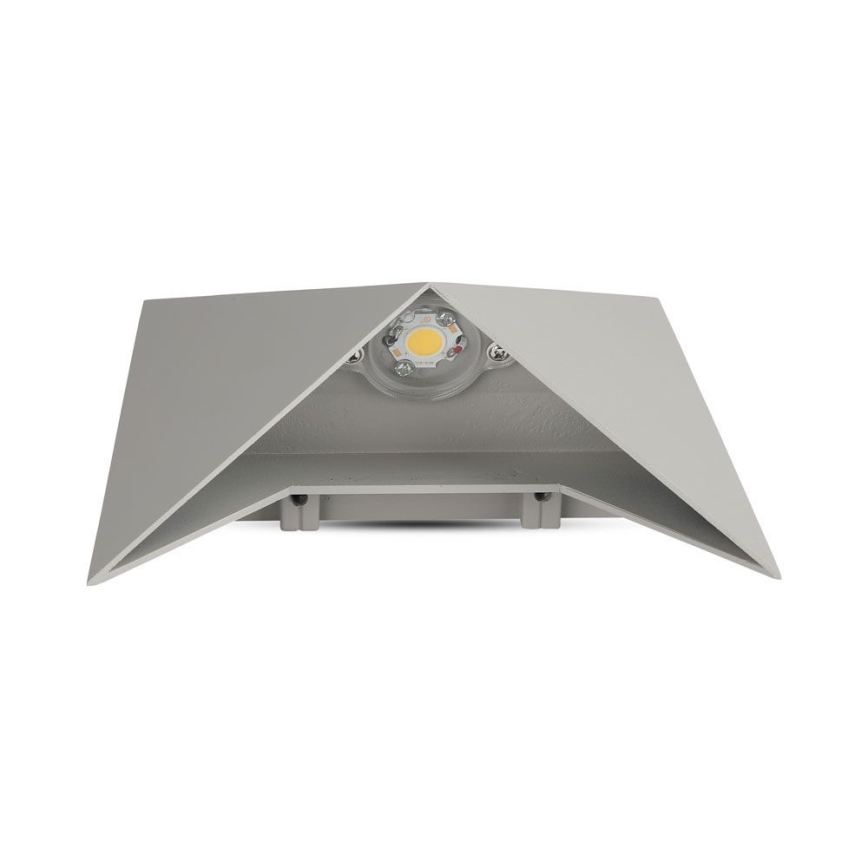 Applique murale extérieure LED/5W/230V 4000K IP65 gris