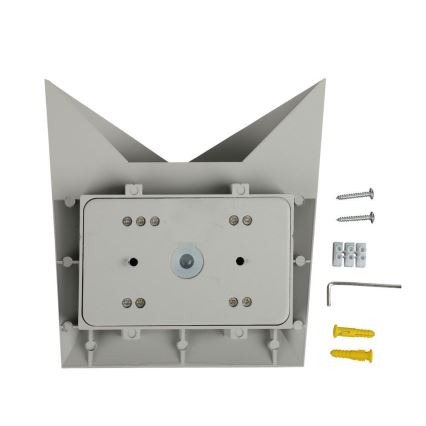 Applique murale extérieure LED/5W/230V 4000K IP65 gris