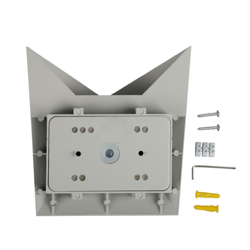 Applique murale extérieure LED/5W/230V 4000K IP65 gris