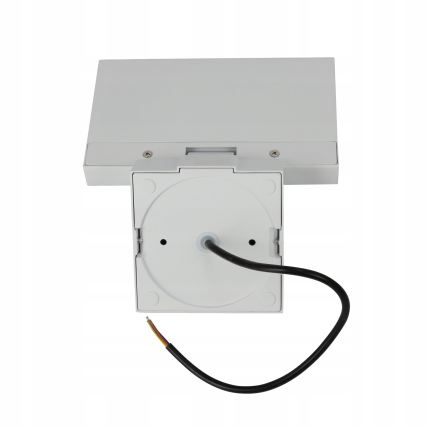 Applique murale extérieure LED avec détecteur de mouvement LED/18W/230V IP44 blanche