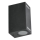 Applique murale extérieure QUERK 2xGU10/35W/230V IP54 15 cm noir
