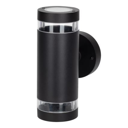 Applique murale extérieure RINO 2xGU10/12W/230V IP54 noir