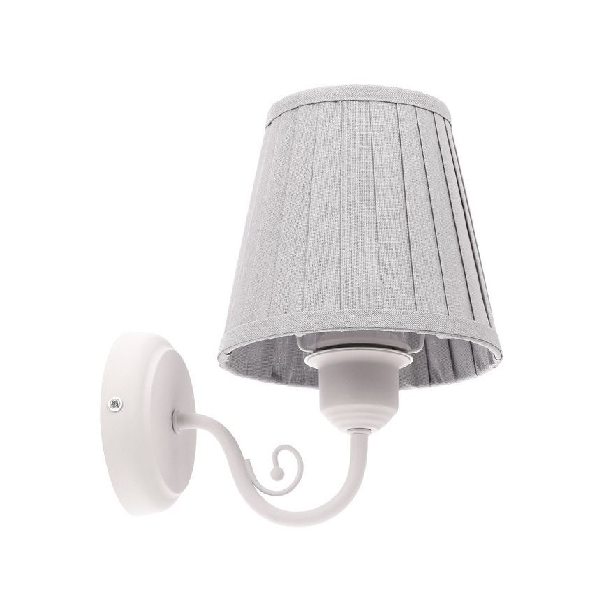 Applique murale FIREZ 1xE27/40W/230V blanc/gris