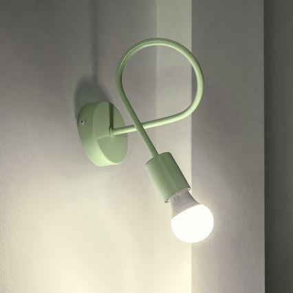 Applique murale flexible OXFORD 1xE27/15W/230V verte