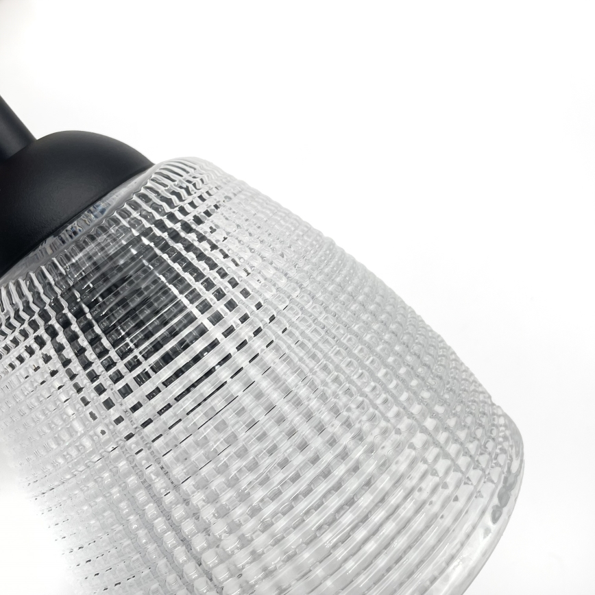 Applique murale LEANDRA 1xE27/15W/230V chêne/noir