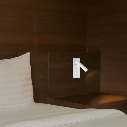 Applique murale LED/2W/230V/3000K blanche