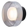 Applique murale LED/8W/230V 3000K noir/fumé