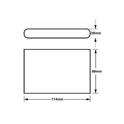 Applique murale LED d'extérieur FLOW 2xLED/3W/230V IP54 noir