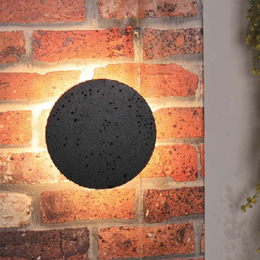 Applique murale LED d'extérieur LED/12W/230V 3000K IP65 noir
