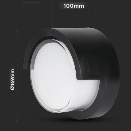 Applique murale LED d'extérieur LED/12W/230V 4000K IP65