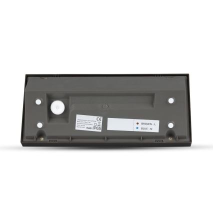 Applique murale LED d'extérieur LED/12W/230V 4000K IP65 noir