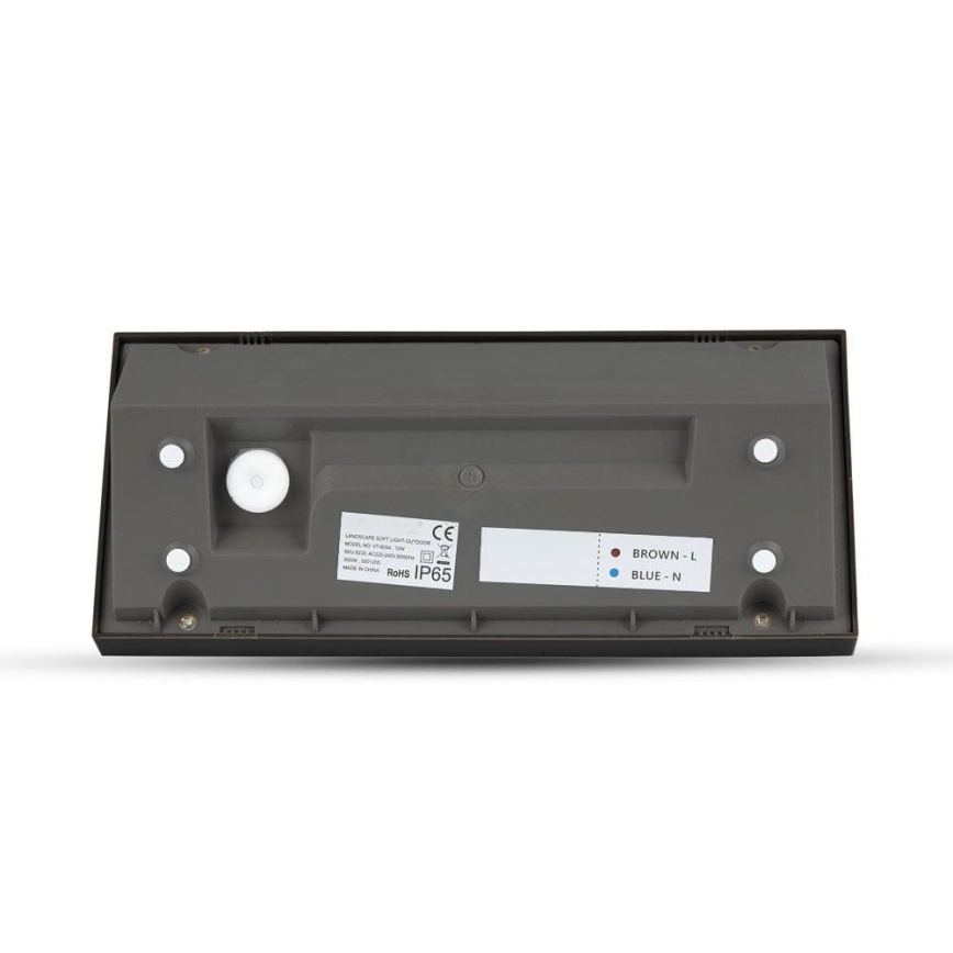 Applique murale LED d'extérieur LED/12W/230V 4000K IP65 noir
